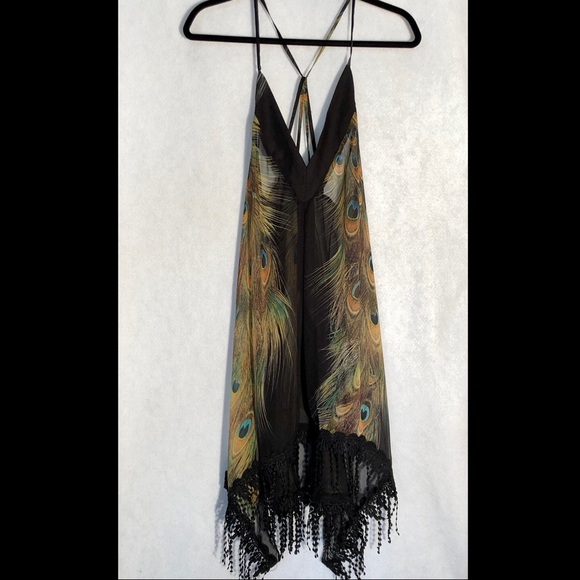 VENUS Other - Venus Sheer Peacock Cover-Up, XL